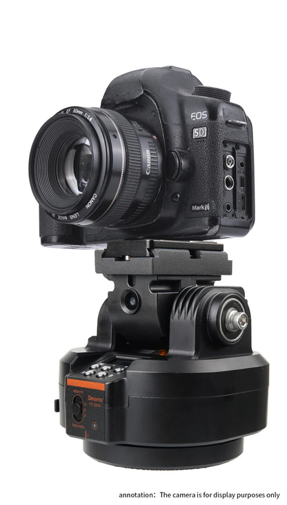 Desiontal YT-2000 Motorized Panoramic Tripod Head AI Face Tracking 2KG Bearing Mobile Camera Live Remote-controlled