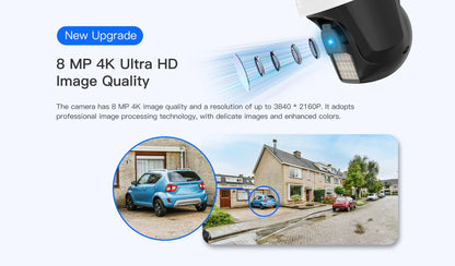 Vstarcam 4K 8MP UlHD PTZ Camera Full Color Night Vision Outdoor Wifi Surveillance Home CCTV Security IP66 waterproof Cameras