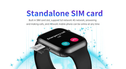 2023 Newest 4G Sim call Smart Watch DM60 With Android 4G ultra Watch GPS Positioning WIFI 800mAh 4G SmartWatch