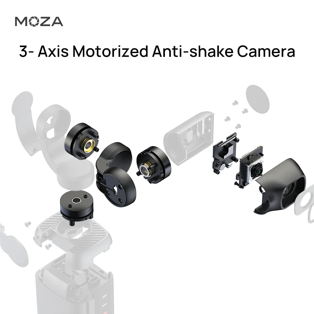 MOZA MOIN Camera 3-Axis 4K HD Handheld Gimbal Camera Stabilizer Built-in Wi-Fi Control Wide Angle Smart Track