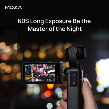 MOZA MOIN Camera 3-Axis 4K HD Handheld Gimbal Camera Stabilizer Built-in Wi-Fi Control Wide Angle Smart Track